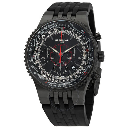 Breitling, Montbrillant 47 Chronograph Automatic Black Dial Men's Watch