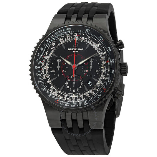 Breitling, Montbrillant 47 Chronograph Automatic Black Dial Men's Watch