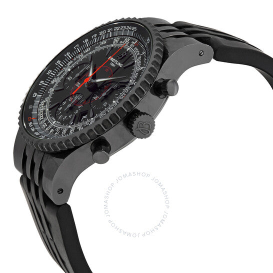Breitling, Montbrillant 47 Chronograph Automatic Black Dial Men's Watch