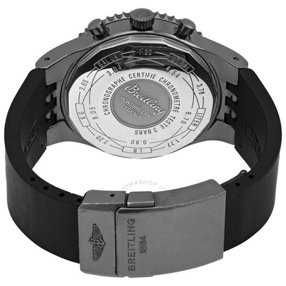 Breitling, Montbrillant 47 Chronograph Automatic Black Dial Men's Watch