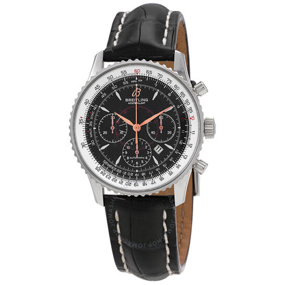 Breitling, Montbrillant Chronograph Automatic Black Dial Men's Watch