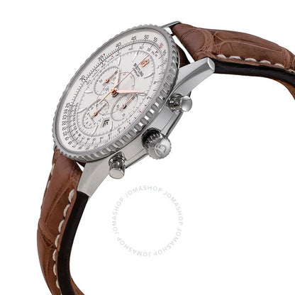 Breitling, Montbrillant Chronograph Automatic Silver Dial Men's Watch