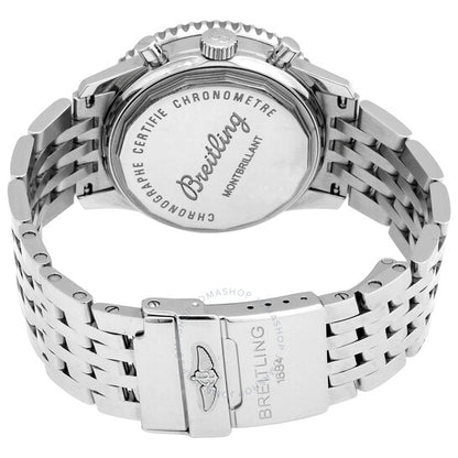 Breitling, Montbrilliant Chronograph Automatic Silver Dial Men's Watch