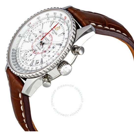 Breitling, Montbrilliant 01 Silver Dial Chronograph Automatic Men's Watch