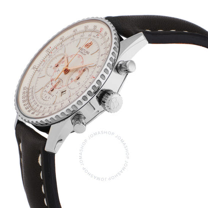 Breitling, Montbrilliant Chronograph Automatic Silver Dial Men's Watch