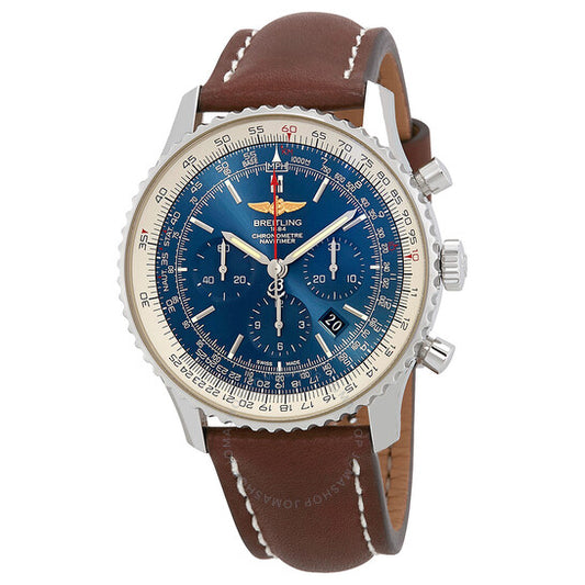 Breitling, Navitimer 01 Aurora Blue Dial Automatic Men's Chronograph Watch