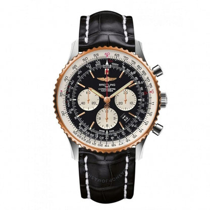 Breitling, Navitimer 01 Black Dial Two-tone Chronograph Men's Watch