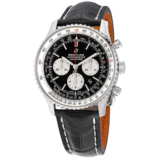Breitling, Navitimer 1 B01 Black Chronograph Dial Automatic Men's Watch