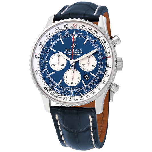 Breitling, Navitimer 1 Chronograph Automatic Chronometer Auora Blue Dial Men's Watch