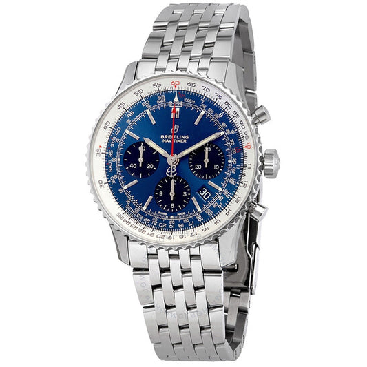 Breitling, Navitimer 1 Chronograph Automatic Chronometer Blue Dial Men's Watch