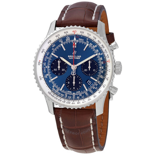 Breitling, Navitimer 1 Chronograph Automatic Chronometer Blue Dial Men's Watch