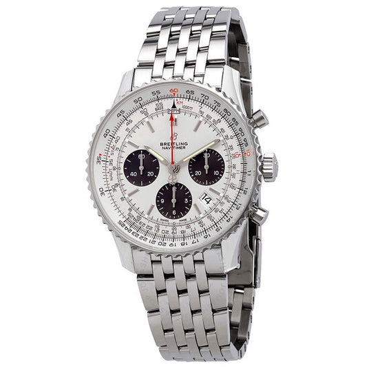 Breitling, Navitimer 1 Chronograph Automatic Chronometer Silver Dial Men's Watch