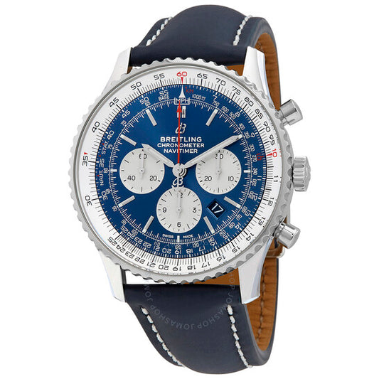 Breitling, Navitimer 1 Chronograph GMT 46 Automatic Blue Dial Watch