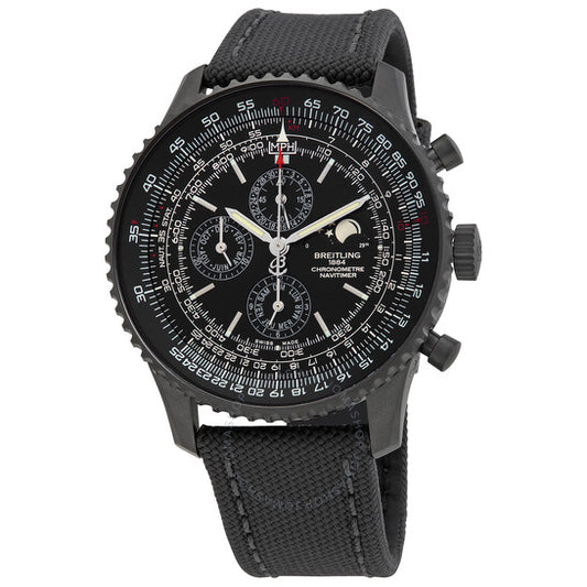Breitling, Navitimer 1461 Chronograph Automatic Chronometer Black Dial Men's Watch
