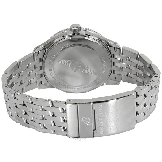 بريتلينغ، ساعة نافيتايمر 41 أوتوماتيكية للرجال بمينا أزرق