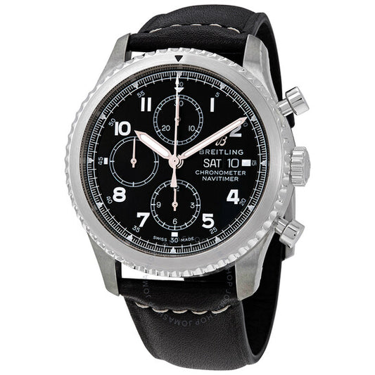 Breitling, Navitimer 8 Chronograph Automatic Chronometer Black Dial Men's Watch