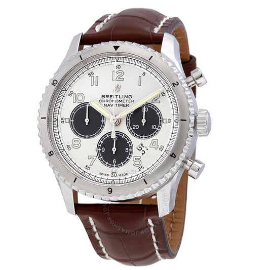 Breitling, Navitimer 8 Chronograph Automatic Chronometer Silver Dial Men's Watch