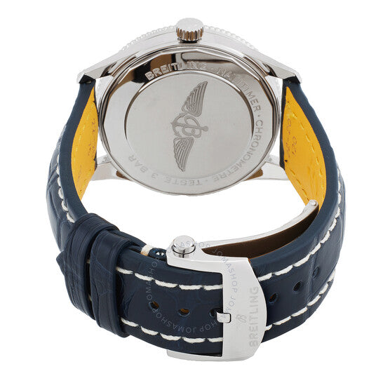 بريتلينغ، ساعة نافيتايمر أوتوماتيكية كرونومتر بمينا زرقاء للرجال