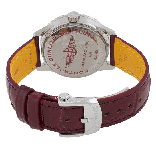 ساعة بريتلينج نافيتايمر أوتوماتيكية كرونومتر مرصعة بالألماس للسيدات