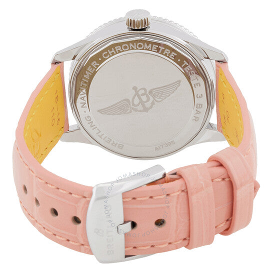 ساعة بريتلينج نافيتايمر أوتوماتيكية كرونومتر مرصعة بالألماس للسيدات