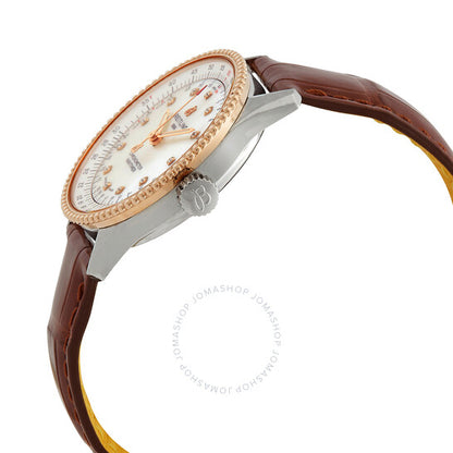 ساعة بريتلينج نافيتايمر أوتوماتيكية كرونومتر مرصعة بالألماس للسيدات