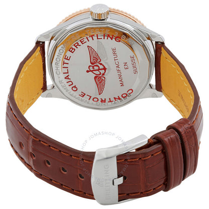 ساعة بريتلينج نافيتايمر أوتوماتيكية كرونومتر مرصعة بالألماس للسيدات