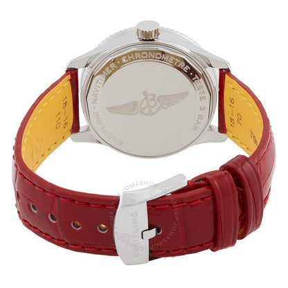 Breitling, Navitimer Automatic Chronometer Diamond White Dial Ladies Watch