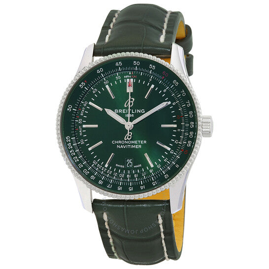 Breitling, Navitimer Automatic Chronometer Green Dial Men's Watch