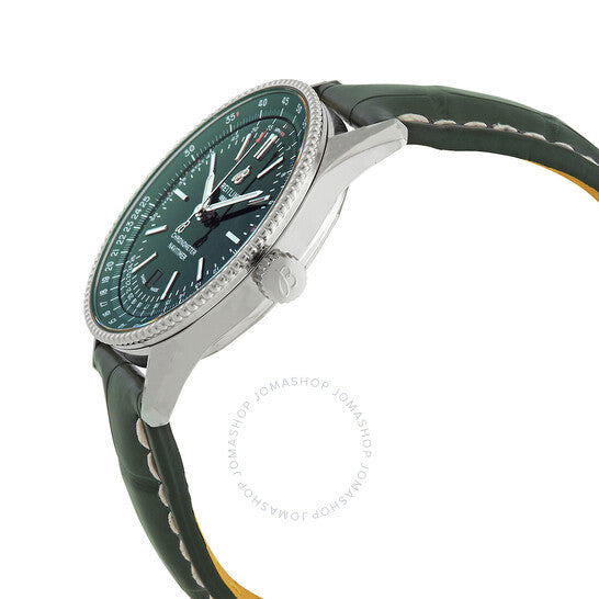 Breitling, Navitimer Automatic Chronometer Green Dial Men's Watch