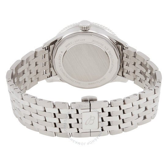 ساعة بريتلينج نافيتايمر أوتوماتيكية بمينا رمادية للسيدات