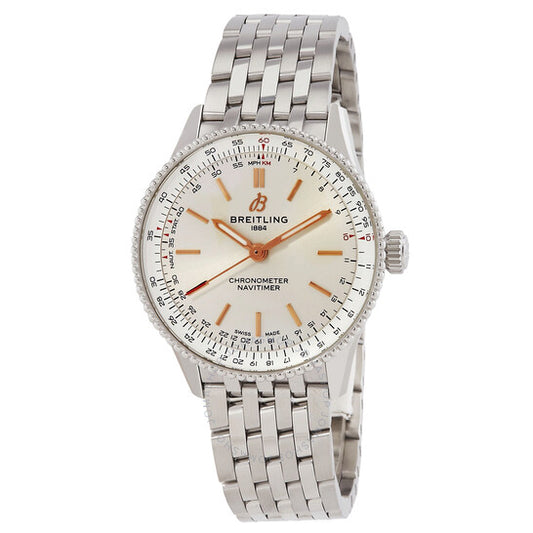 بريتلينغ، ساعة نافيتايمر أوتوماتيكية للسيدات