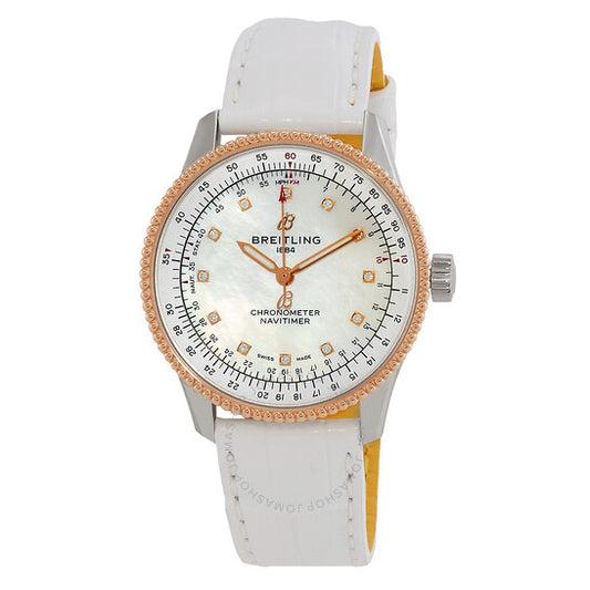 بريتلينغ، ساعة نافيتايمر أوتوماتيكية للسيدات