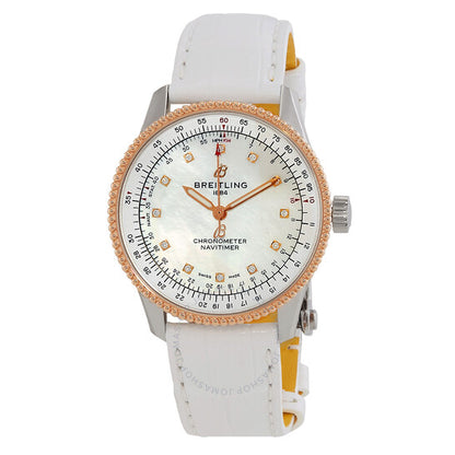 بريتلينغ، ساعة نافيتايمر أوتوماتيكية للسيدات