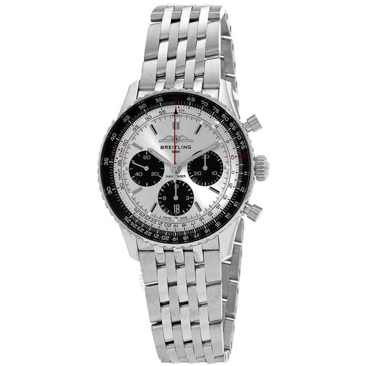 Breitling, Navitimer B01 Chronograph Automatic Silver Dial Men's Watch