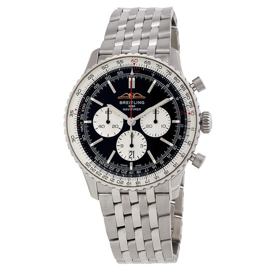 Breitling, Navitimer Chronograph Automatic Chronometer Black Dial Men's Watch