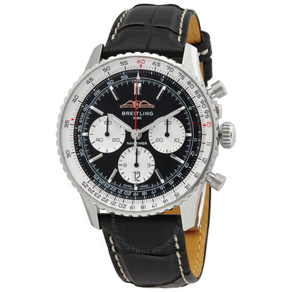 Breitling, Navitimer Chronograph Automatic Chronometer Black Dial Men's Watch