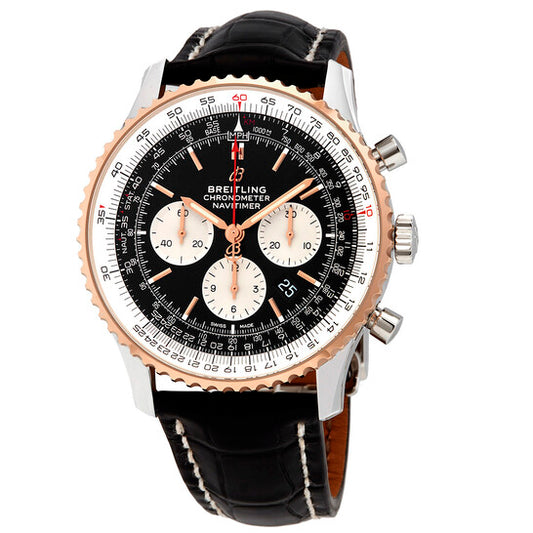 Breitling, Navitimer Chronograph Automatic Chronometer Black Dial Men's Watch