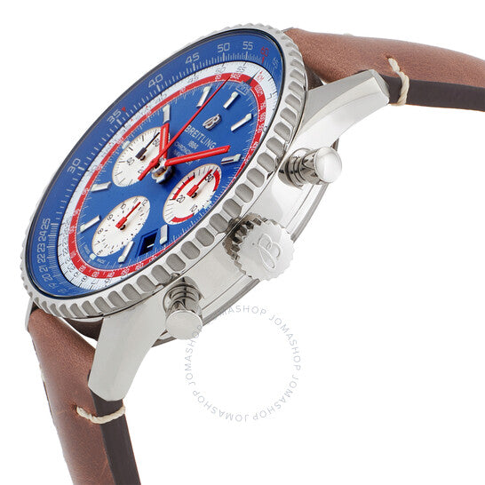 Breitling, Navitimer Chronograph Automatic Chronometer Blue Dial Men's Watch