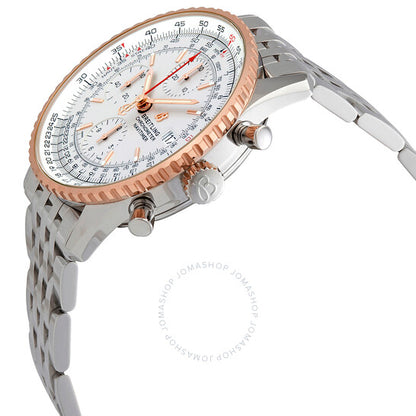 Breitling, Navitimer Chronograph Automatic Chronometer Silver Dial Men's Watch