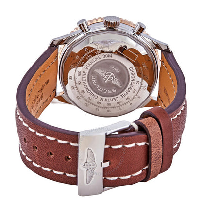 Breitling, Navitimer Chronograph Automatic Chronometer Silver Dial Men's Watch