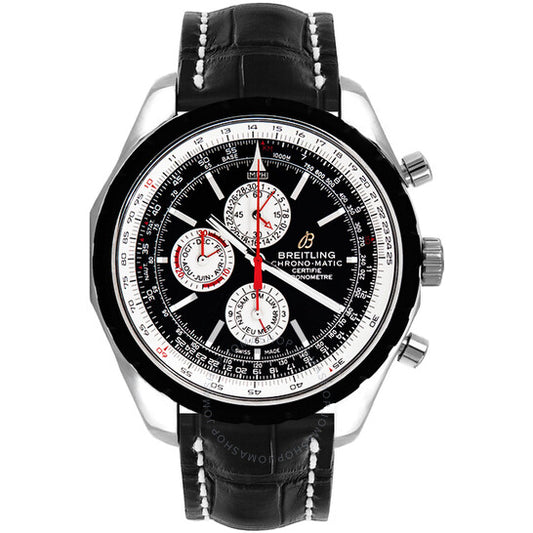 Breitling, Navitimer Chronomatic 1461 Automatic Chronometer Black Dial Men's Watch