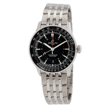 Breitling, Navitimer GMT Automatic Chronometer Black Dial Men's Watch