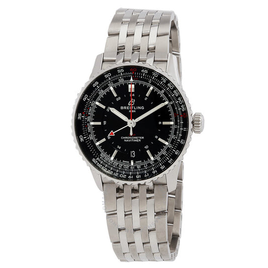 Breitling, Navitimer GMT Automatic Chronometer Black Dial Men's Watch
