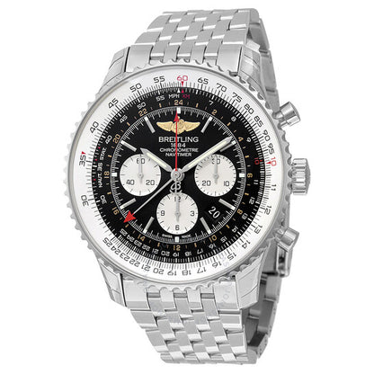 Breitling, Navitimer GMT Black Dial Men's Watch AB044121/BD24