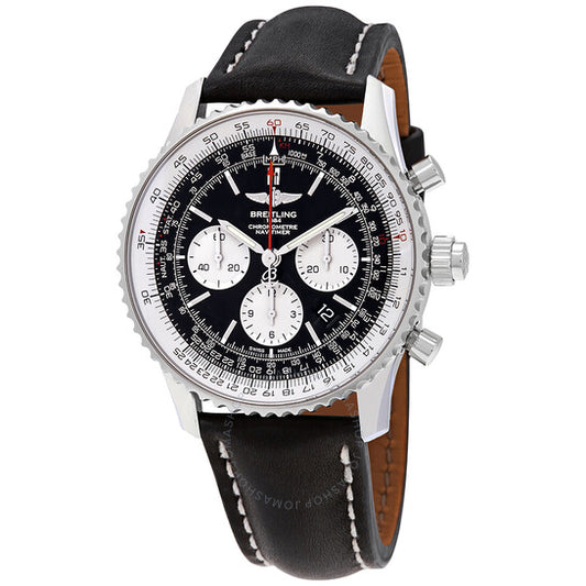 Breitling, Navitimer Rattrapante Chronograph Automatic Black Dial Men's Watch