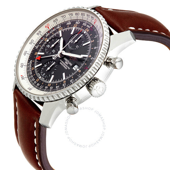 Breitling, Navitimer World Black Dial Men's Watch A2432212-B726BRLT