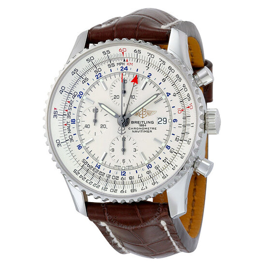 Breitling, Navitimer World Chronograph Automatic Men's Watch A2432212-G571BRCT