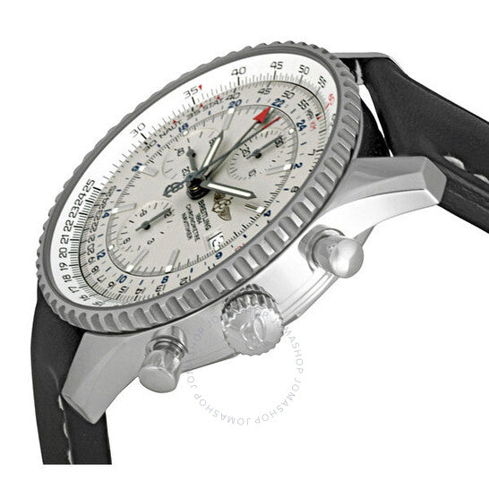 بريتلينغ، ساعة نافيتايمر وورلد للرجال A2432212-G571BKLD