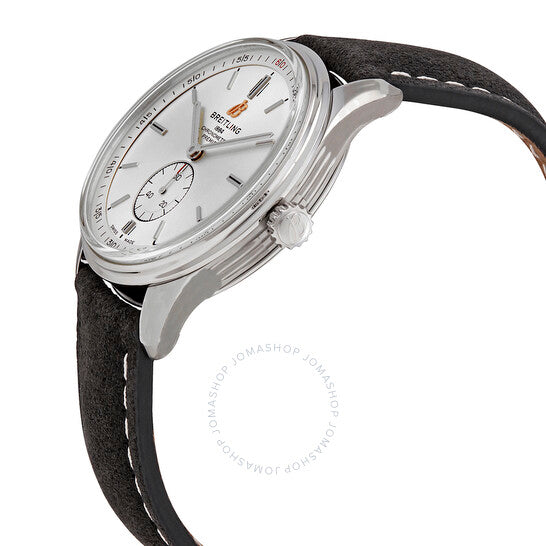 ساعة بريتلينغ بريميير أوتوماتيك 40 بمينا فضي