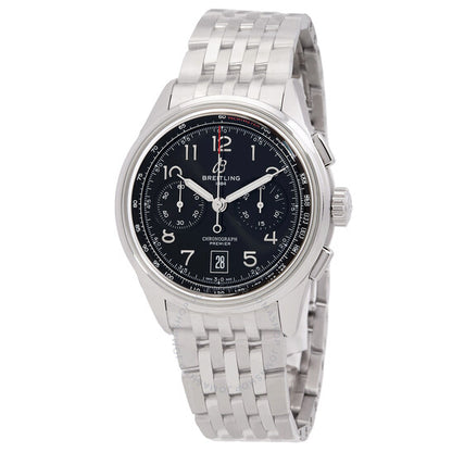 Breitling, Premier B01 Chronograph 42 Automatic Black Dial Men's Watch